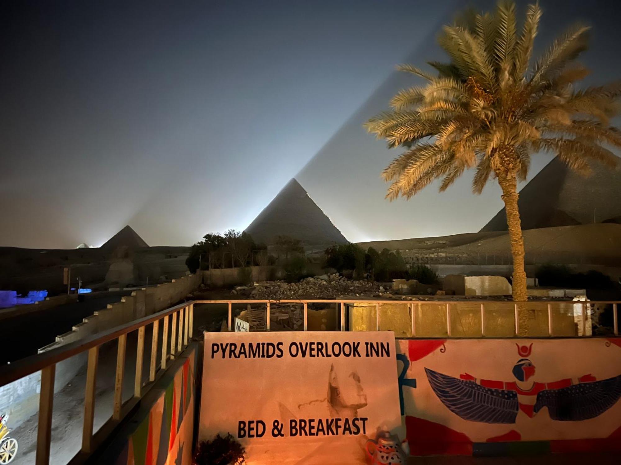 Pyramids Overlook Inn Kafret el-Gabal Екстериор снимка